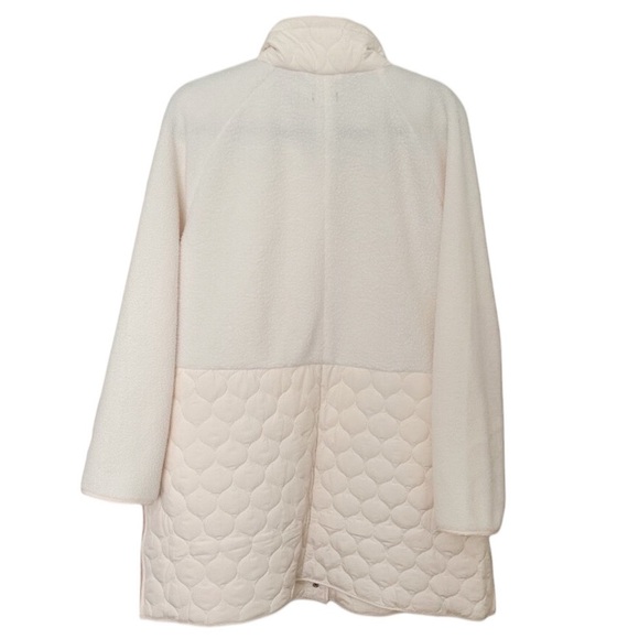 Talbots Cozy Sherpa Quilted Jacket - Picture 12 of 12